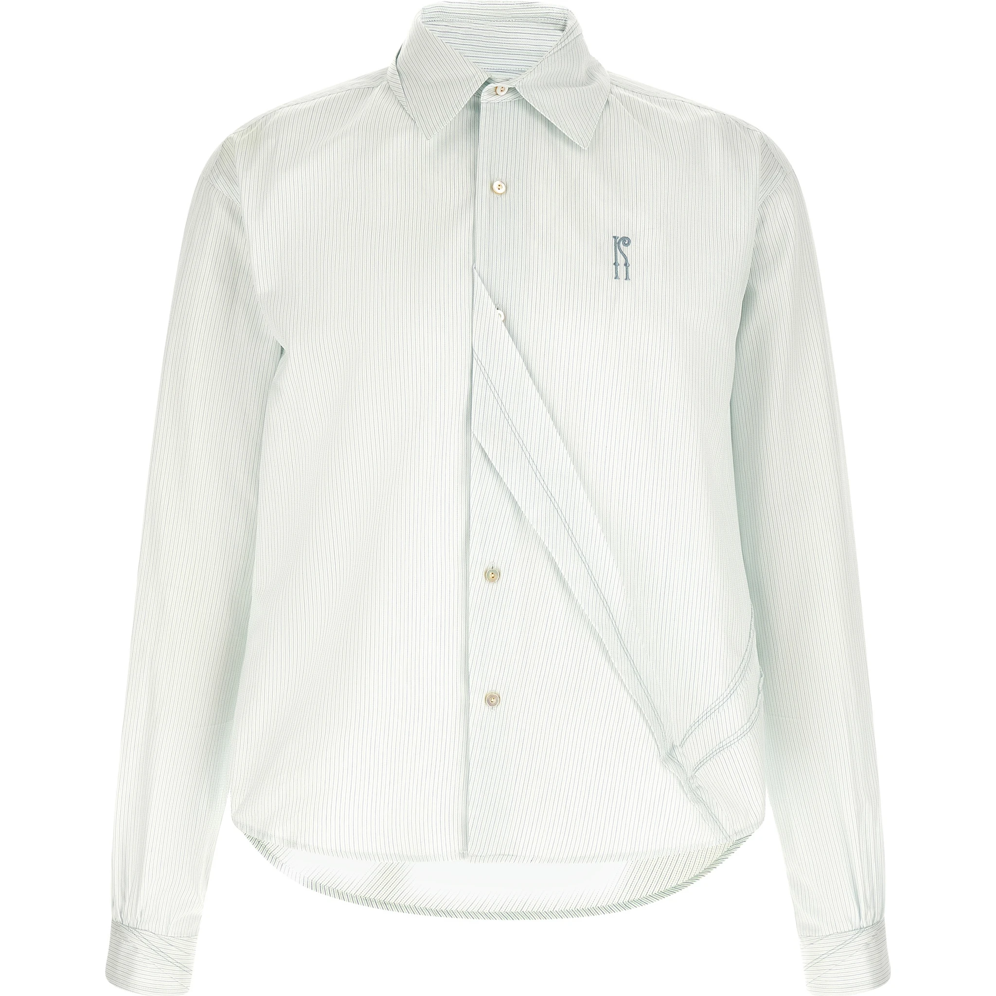 Bicolor Cotton Blouse