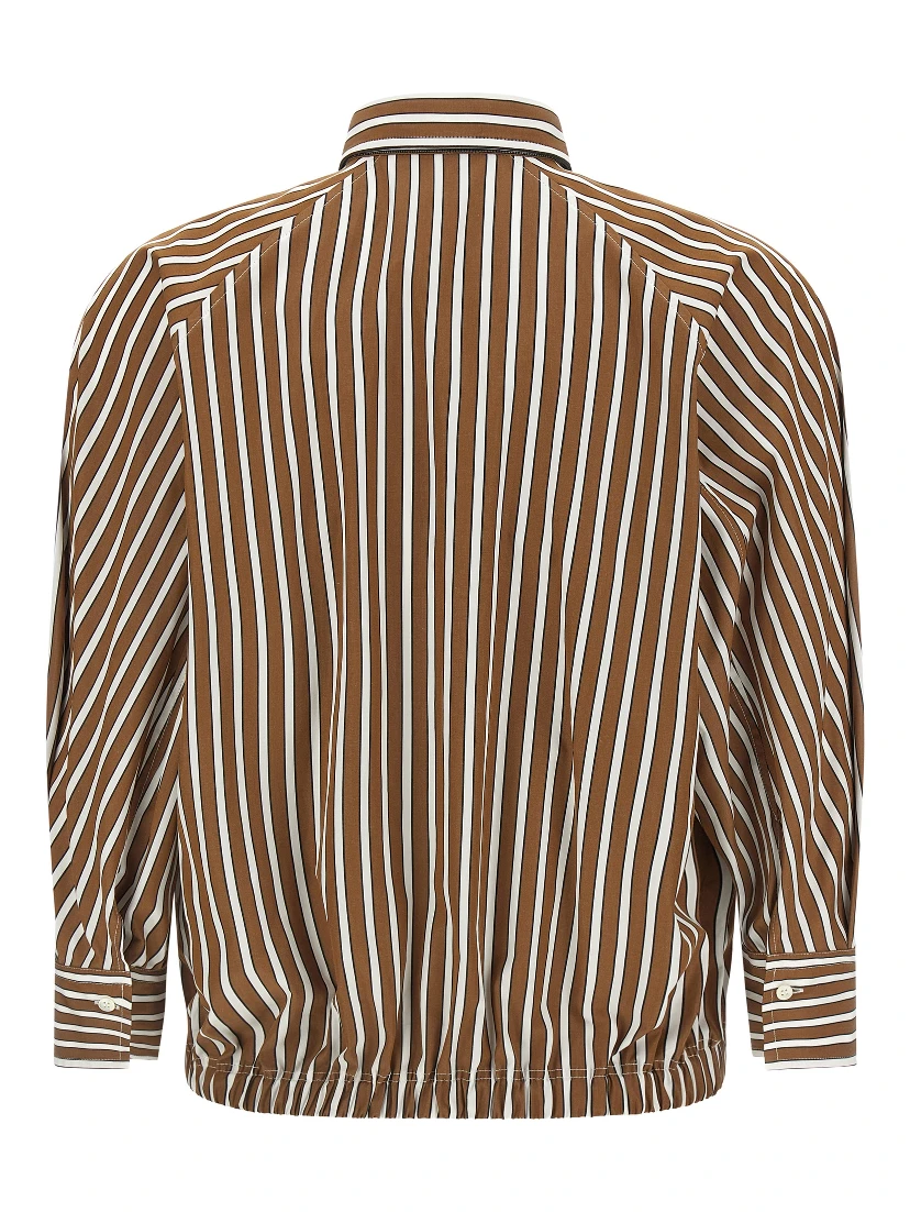 Brown Cotton Blouse