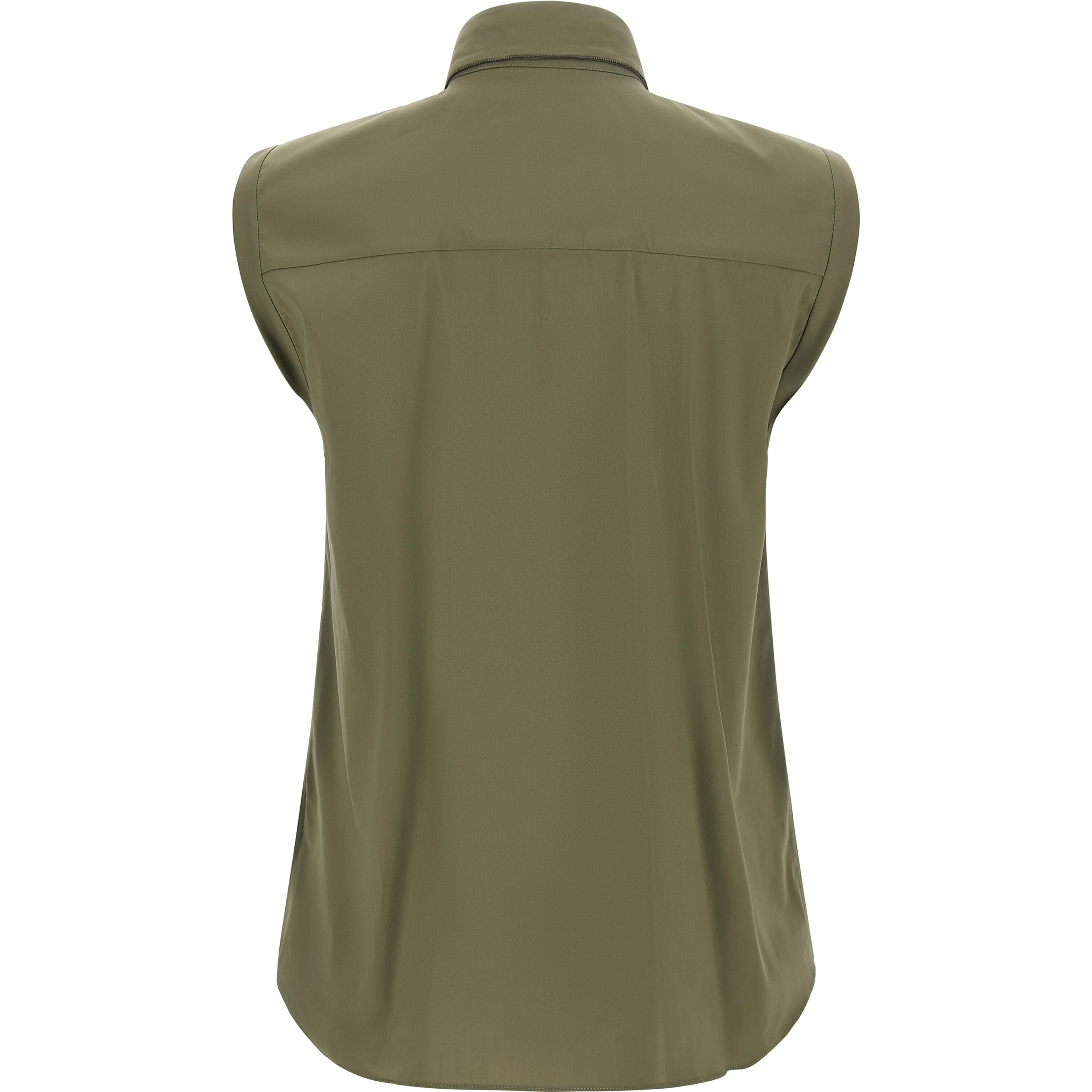 Bicolor Cotton Blouse