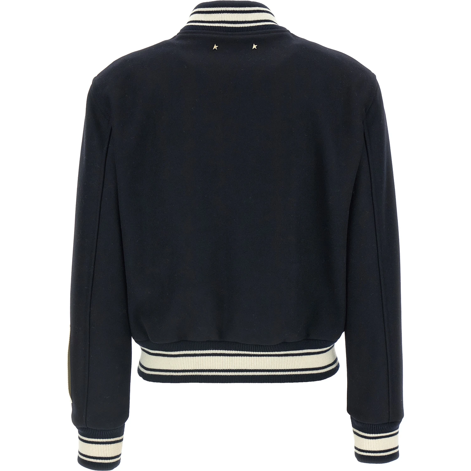 Blue Virgin Wool Bomber