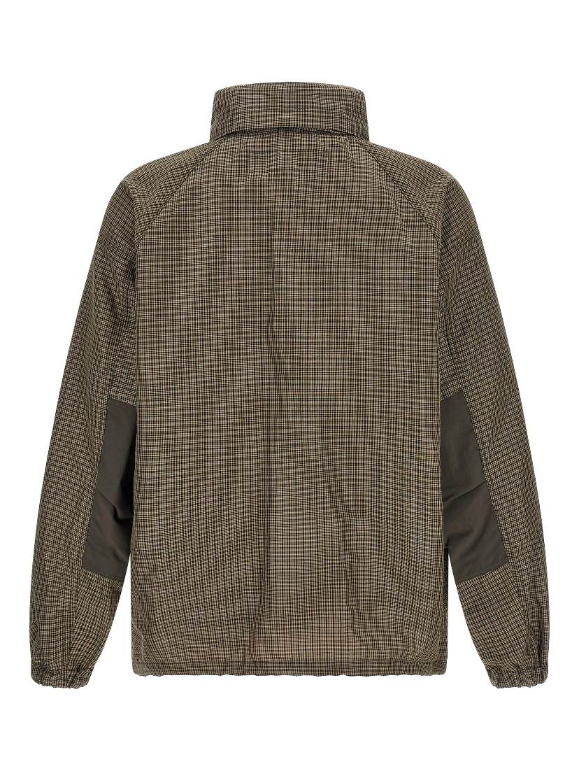 Bicolor Linen Shell Jacket