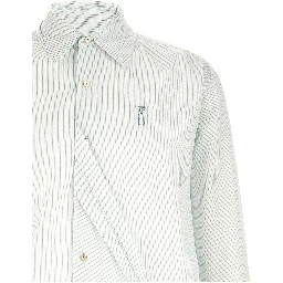 Bicolor Cotton Blouse