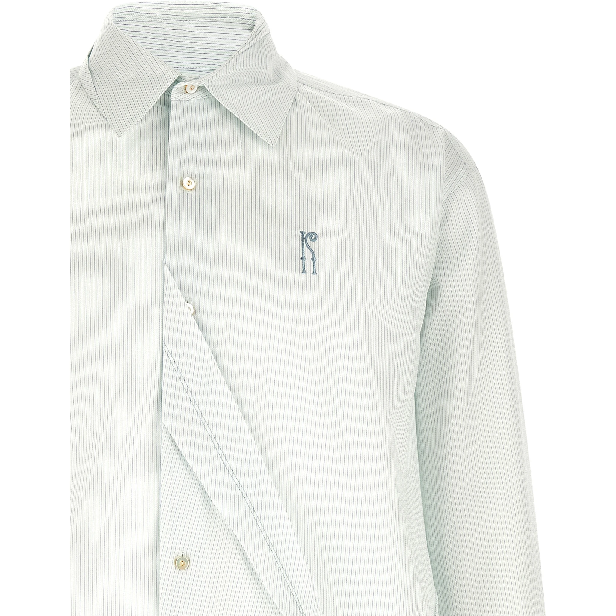 Bicolor Cotton Blouse