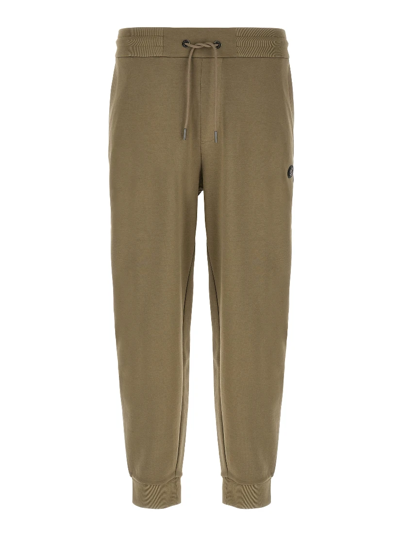 Bicolor Cotton Joggers (Workout Pants)