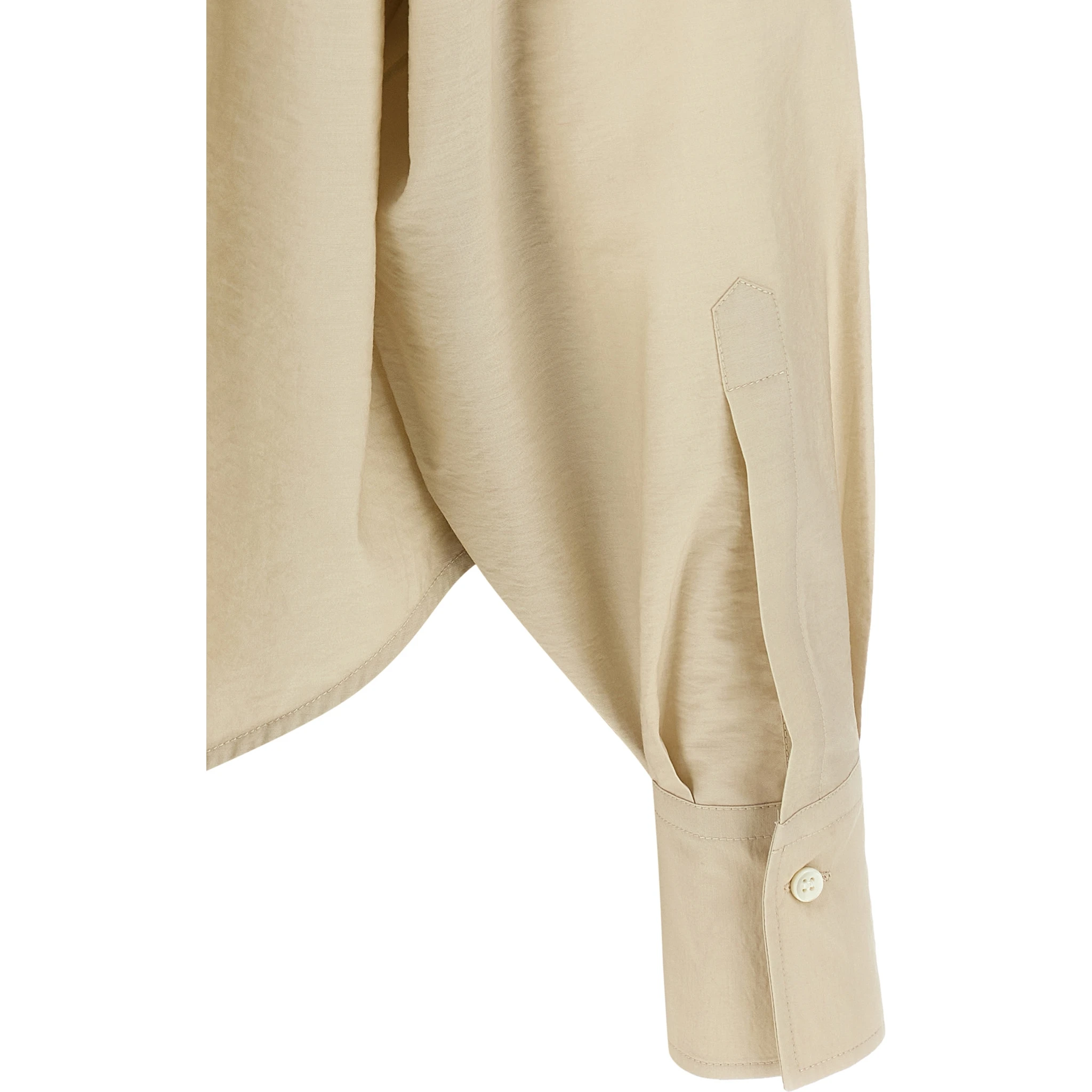 Beige Cotton Blouse