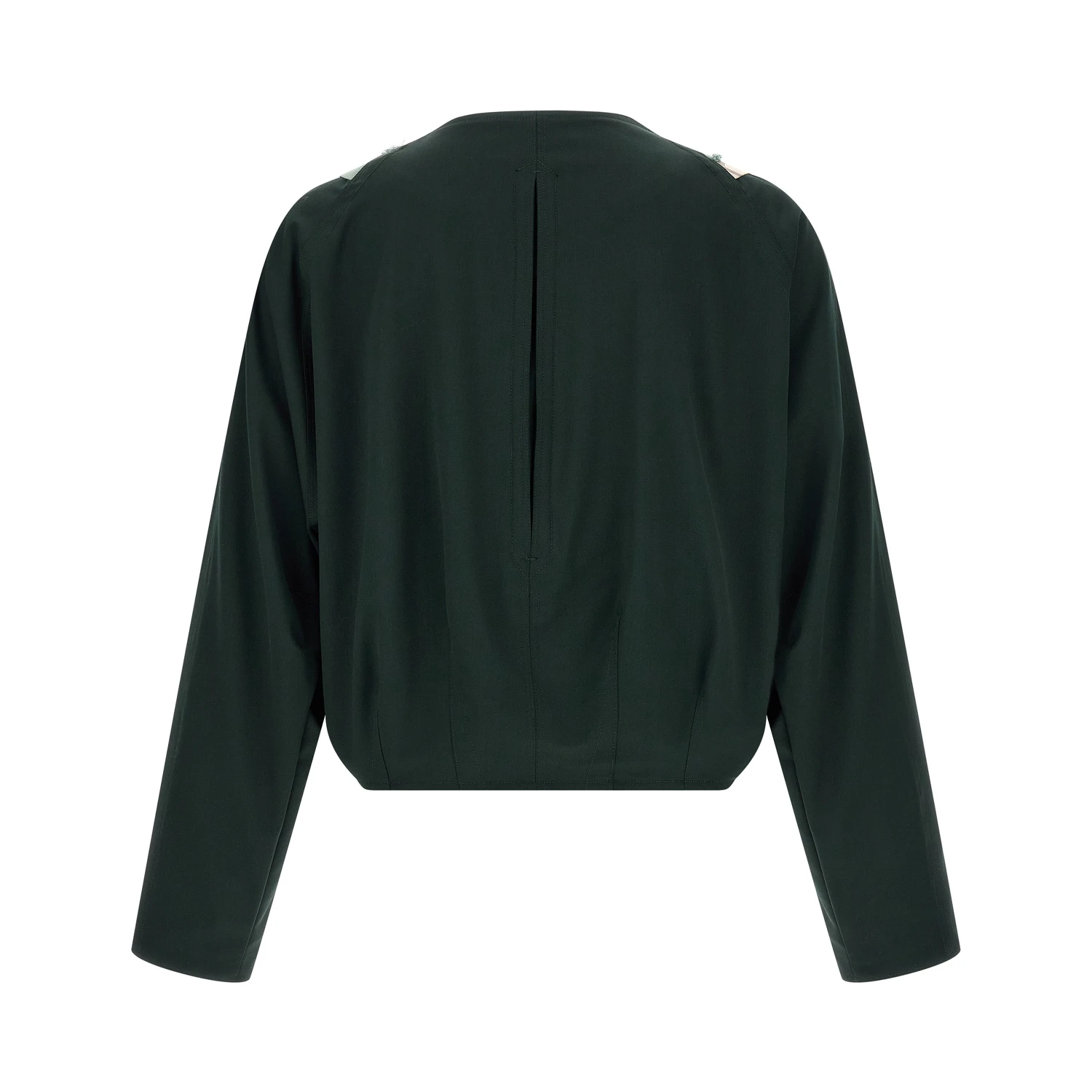 Multicolor Virgin Wool Shell Jacket