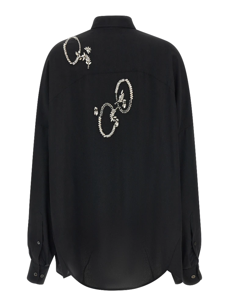Black Polyester Blouse alternative