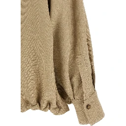 Beige Viscose Blouse