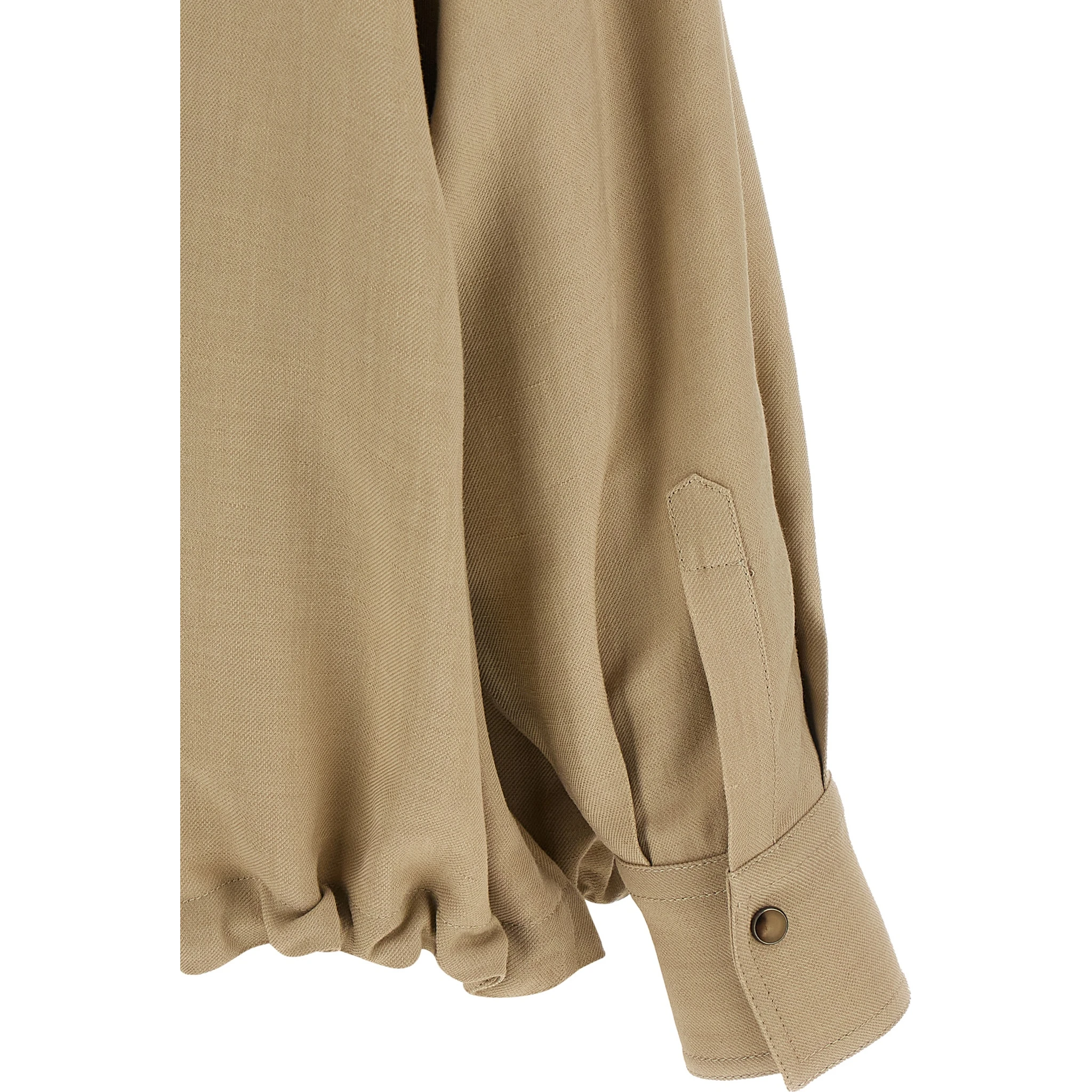 Beige Viscose Blouse