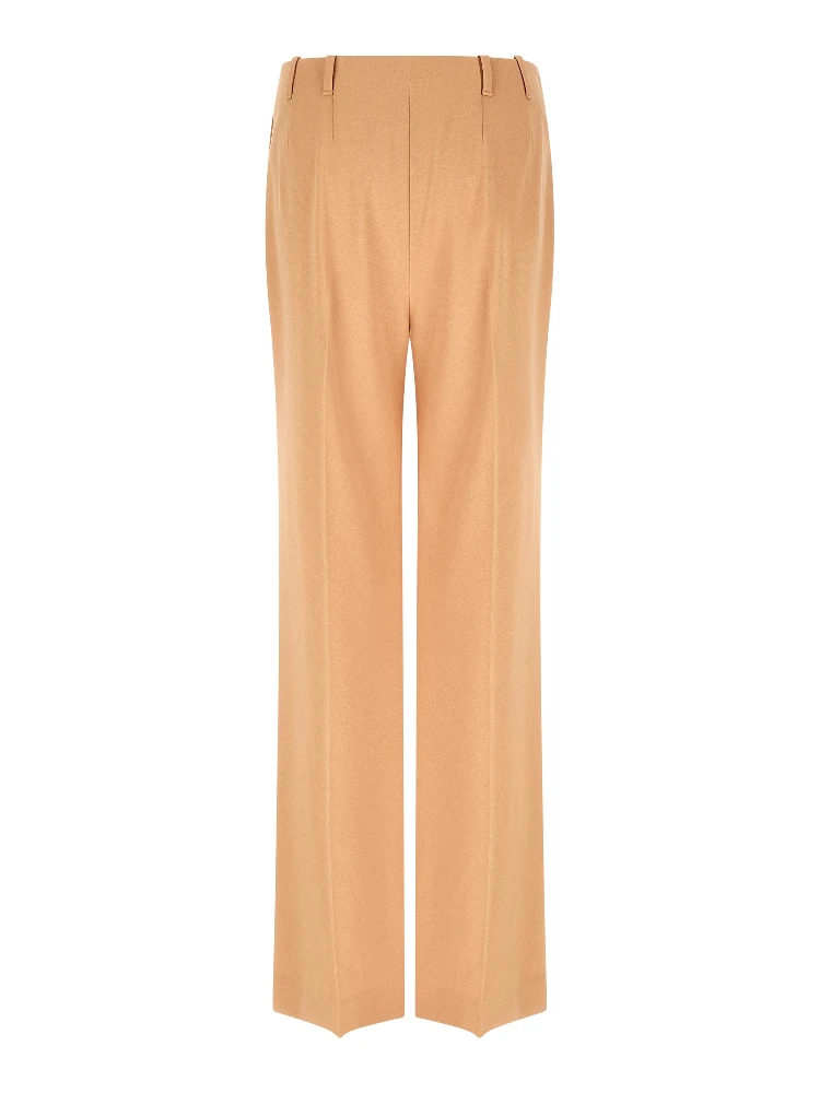 Beige Acetate Casual Pants alternative