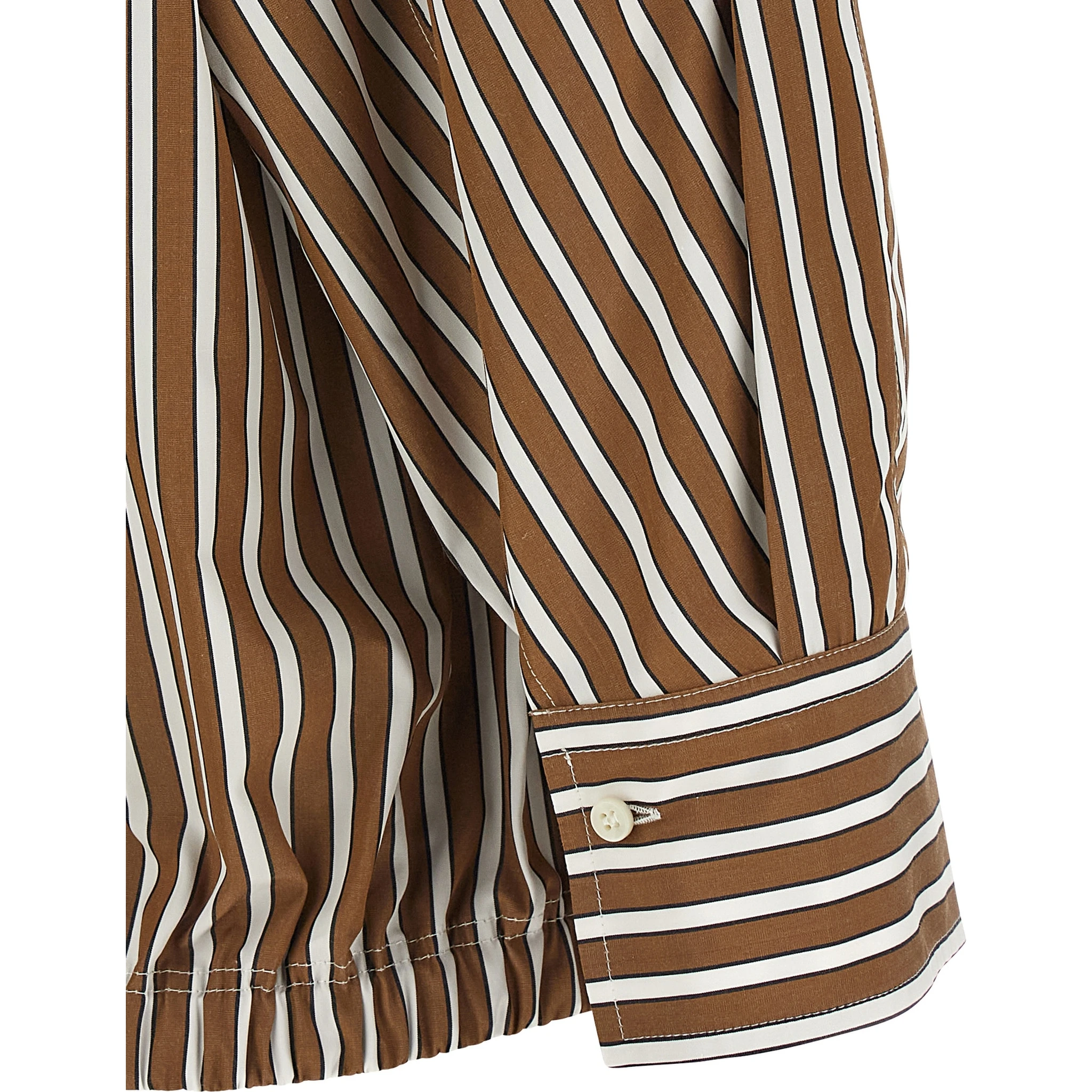 Brown Cotton Blouse