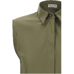 Bicolor Cotton Blouse