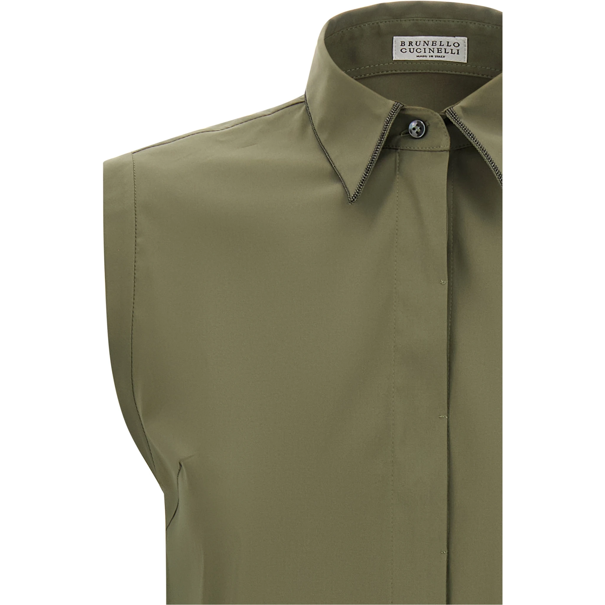 Bicolor Cotton Blouse