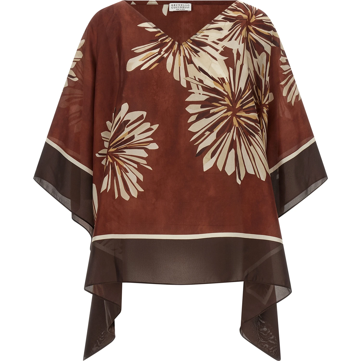 Bordeaux Silk Blouse
