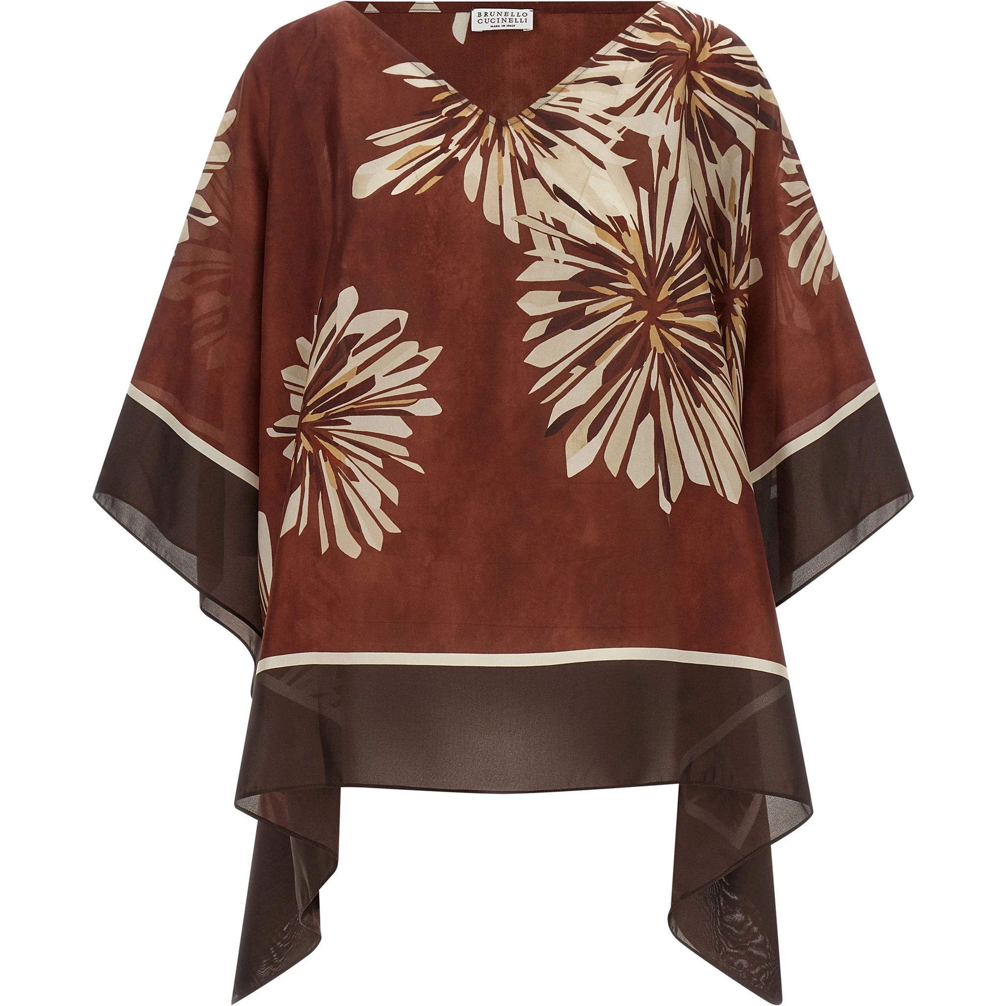 Bordeaux Silk Blouse
