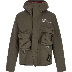Gray Nylon Parka