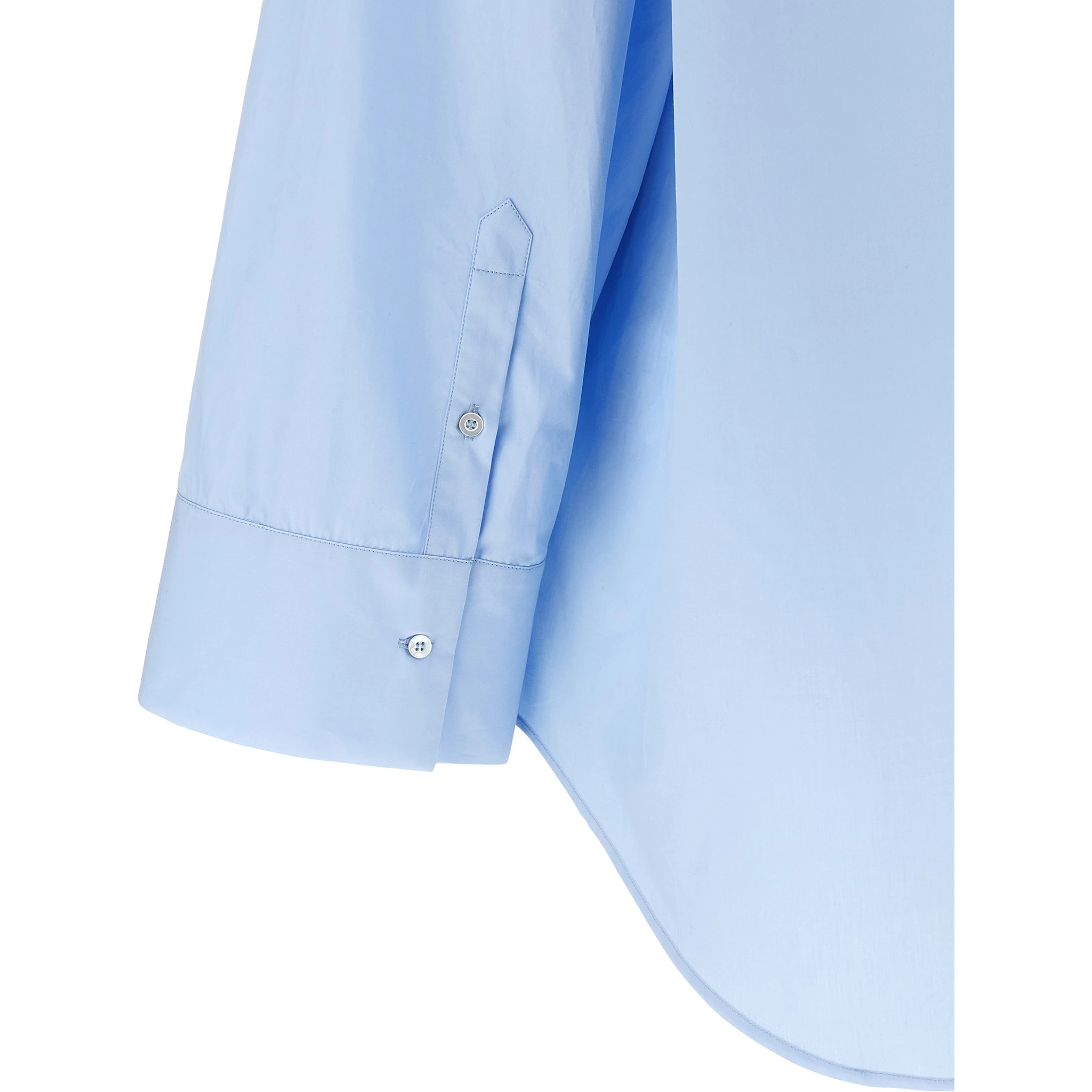 Blue Cotton Blouse