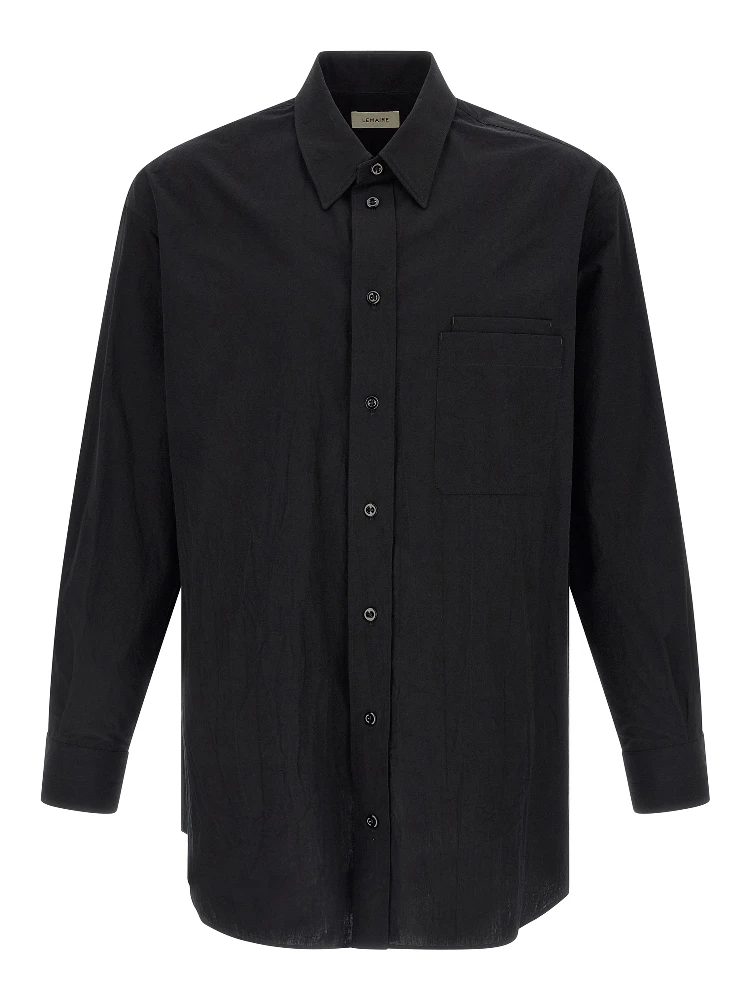 Black Cotton Blouse