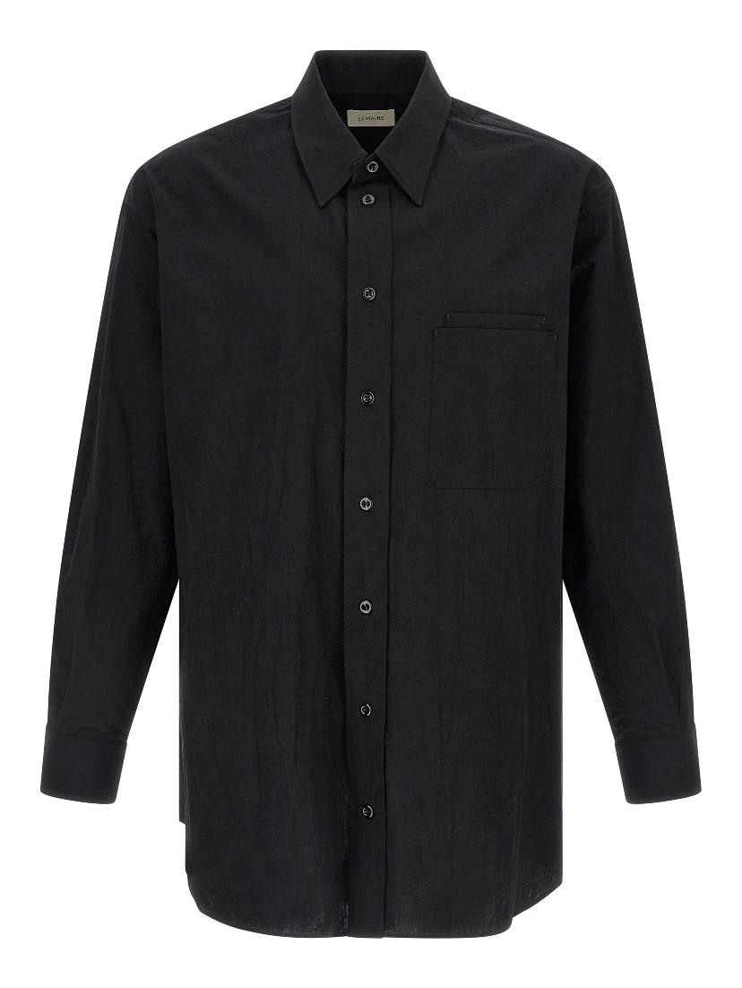 Black Cotton Blouse