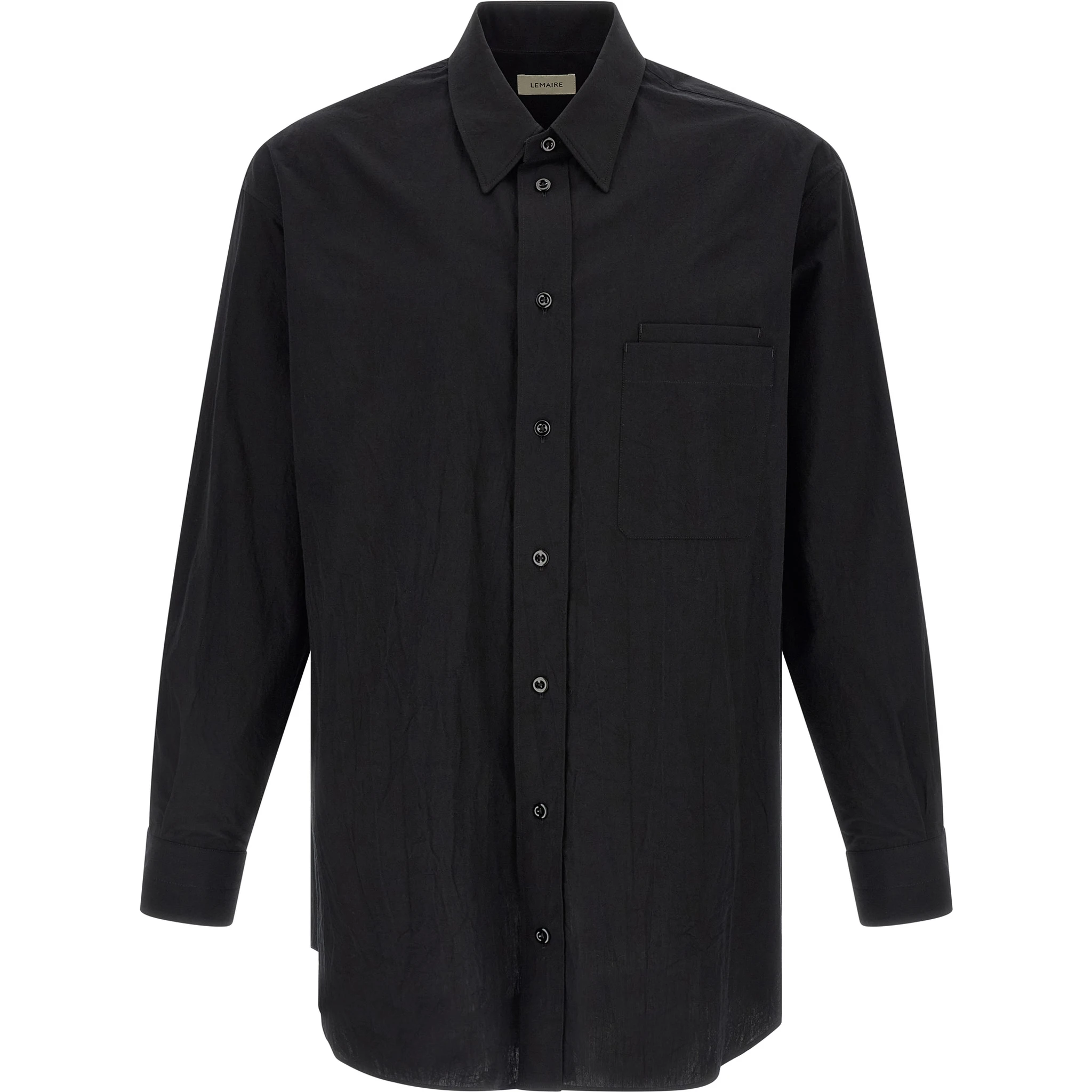 Black Cotton Blouse