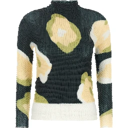 Multicolor Polyester Sweatshirt