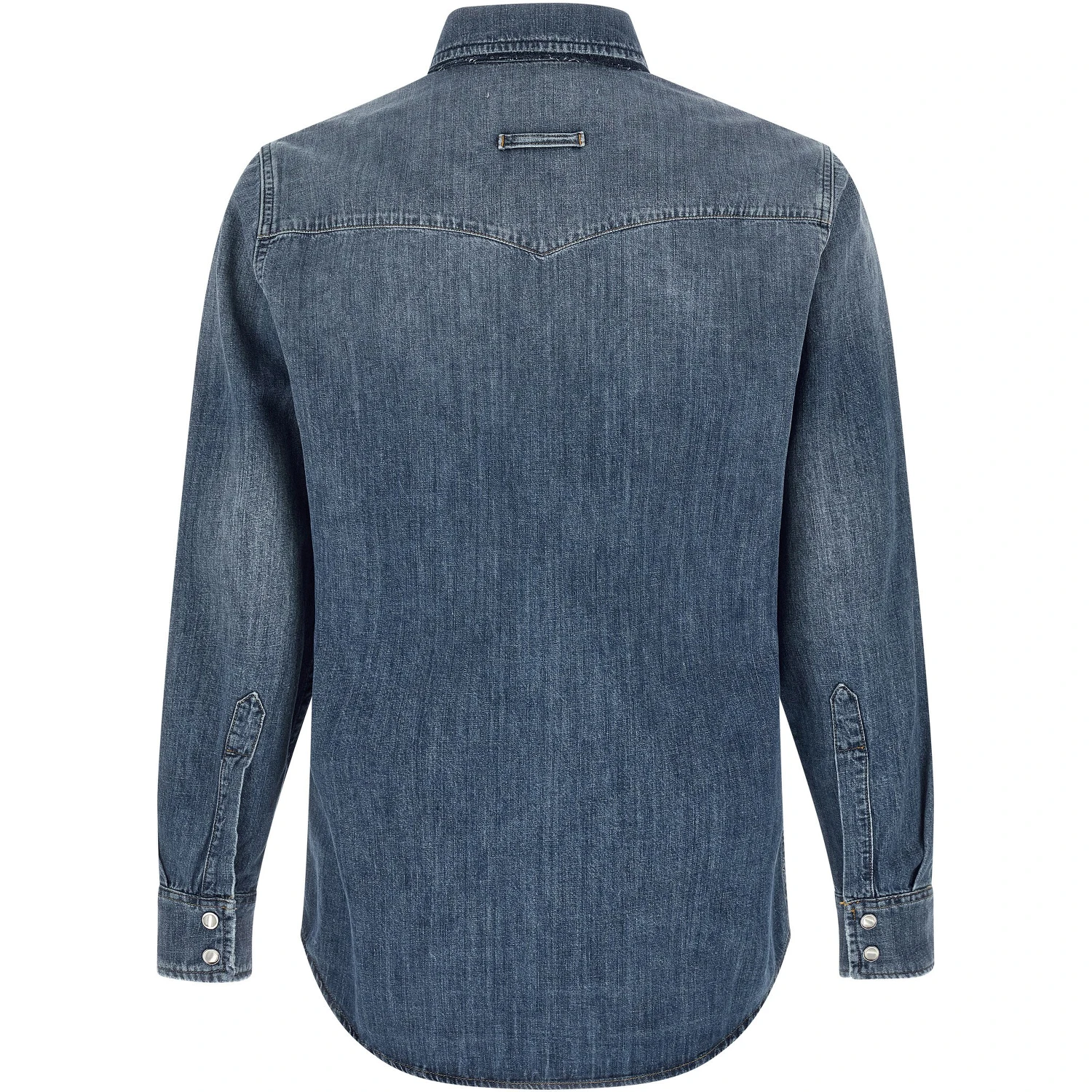 Blue Cotton Blouse
