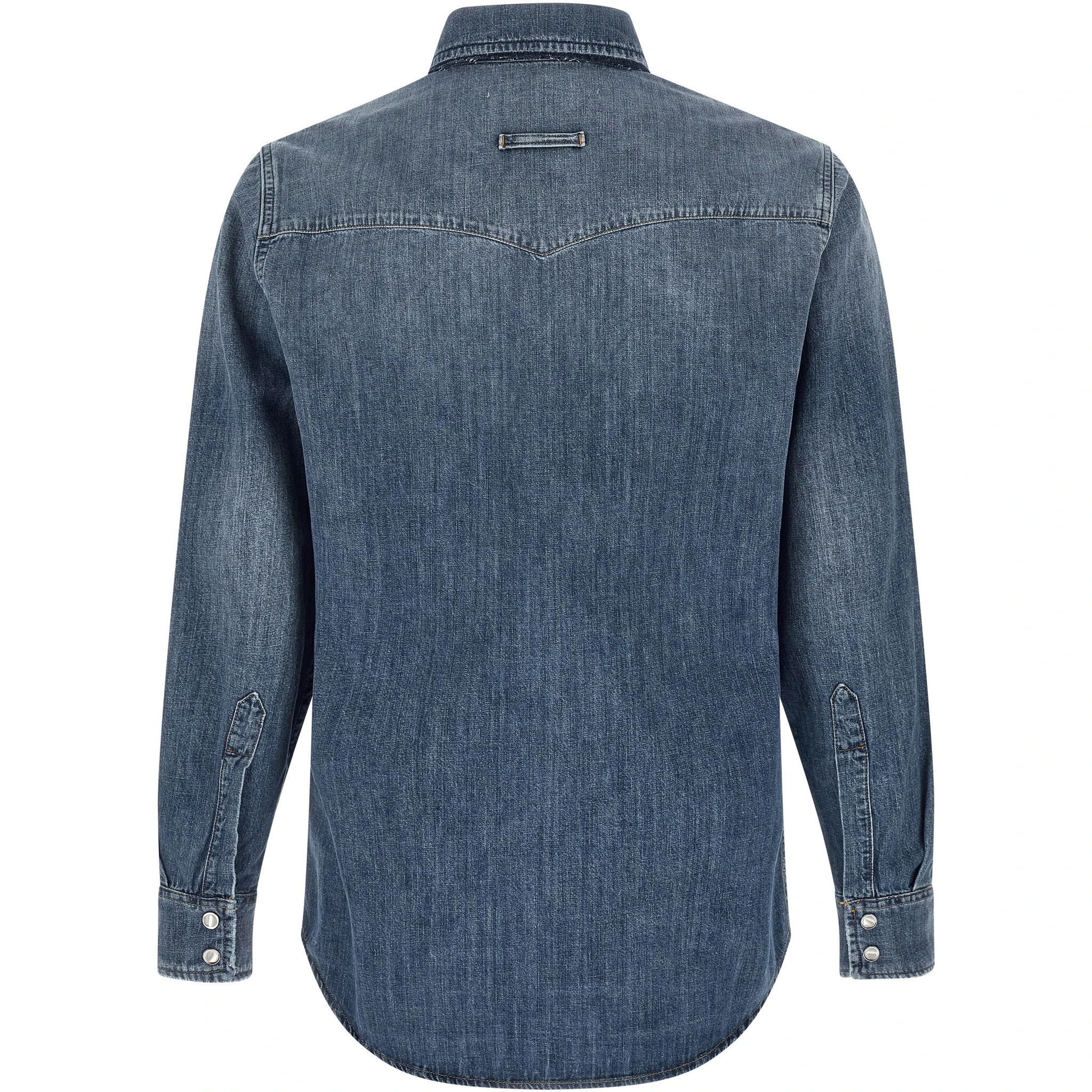 Blue Cotton Blouse