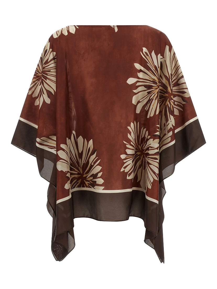 Bordeaux Silk Blouse