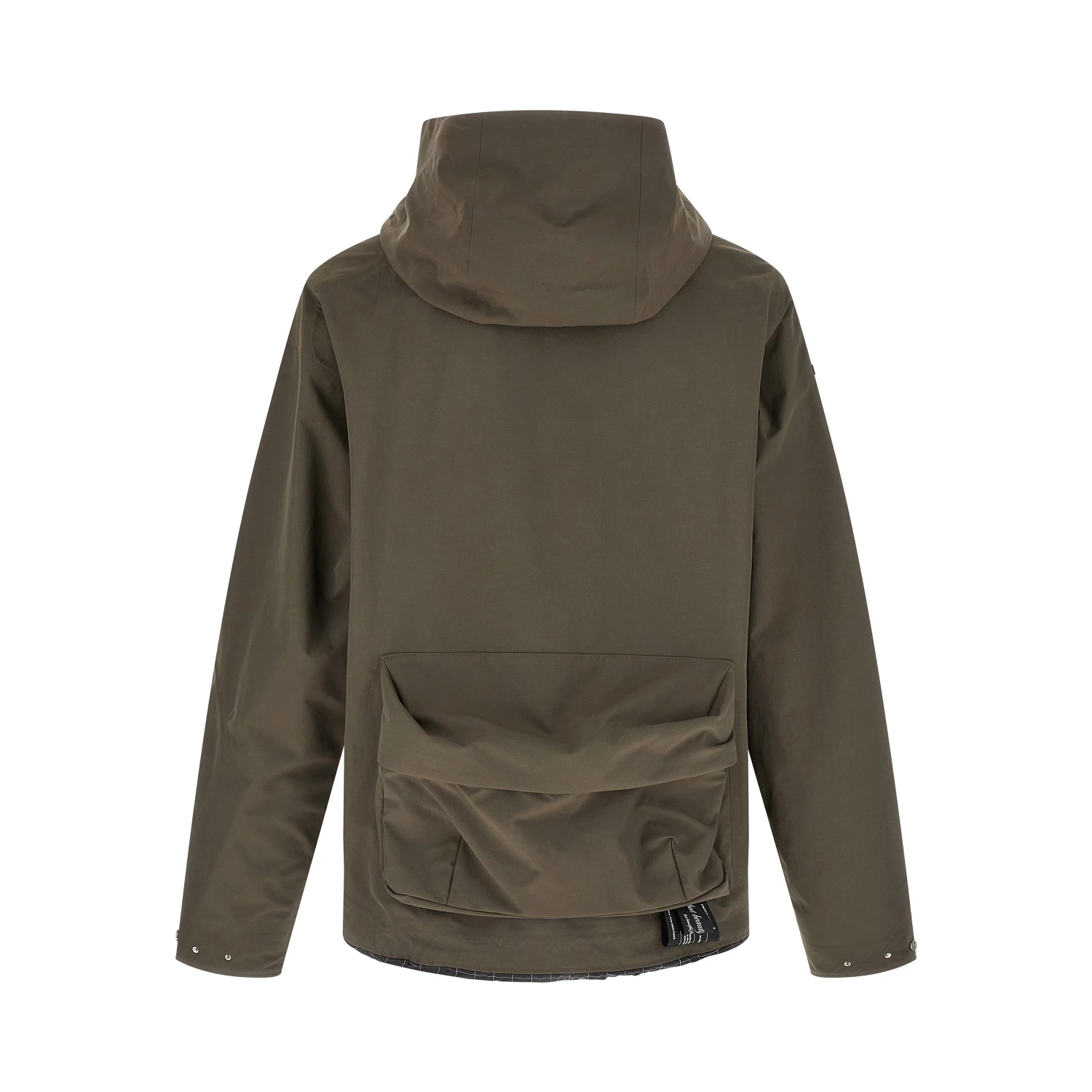 Gray Nylon Parka