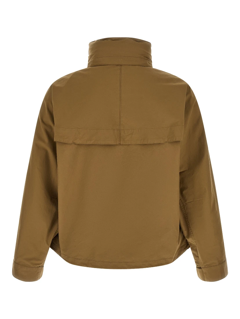 Bicolor Cotton Parka