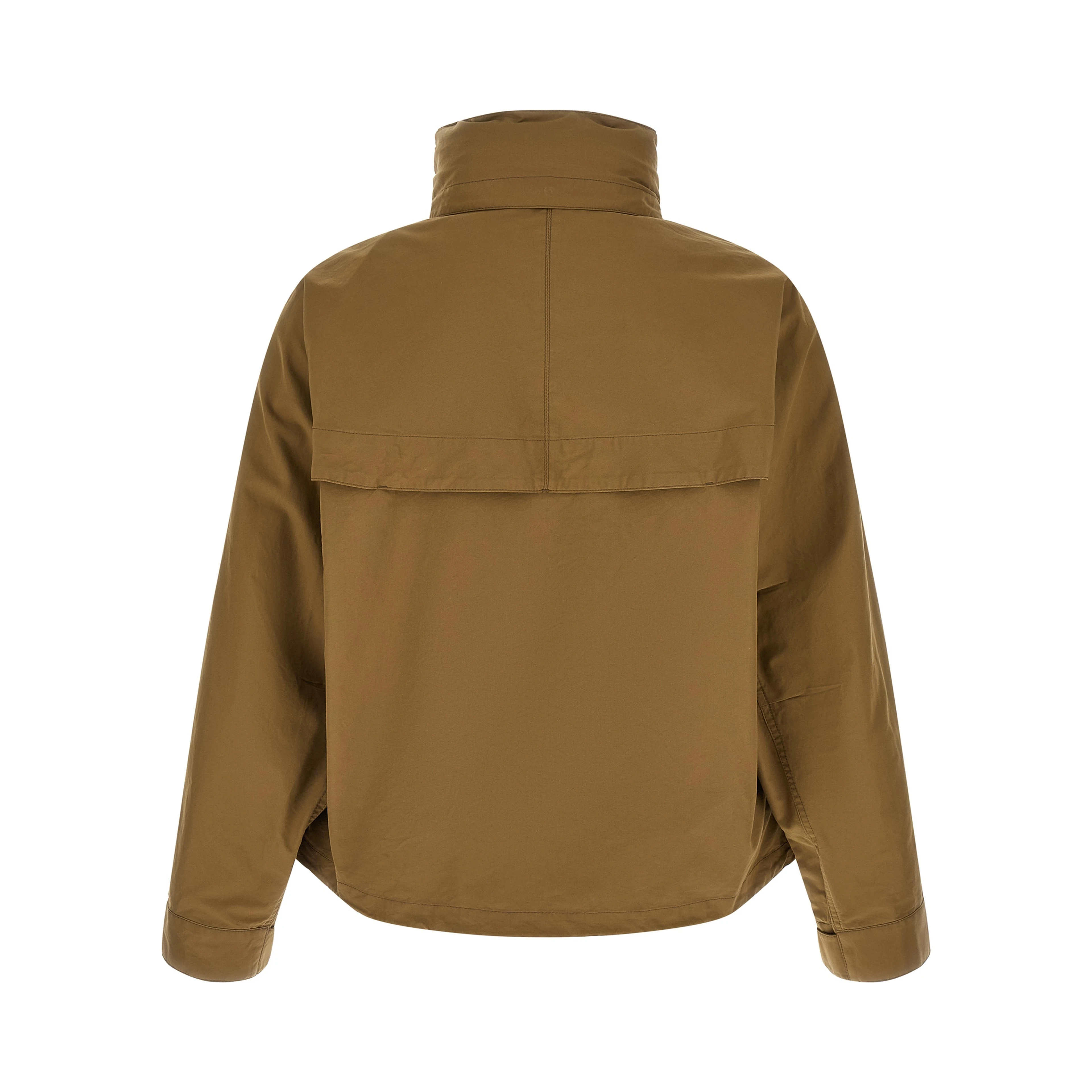 Bicolor Cotton Parka