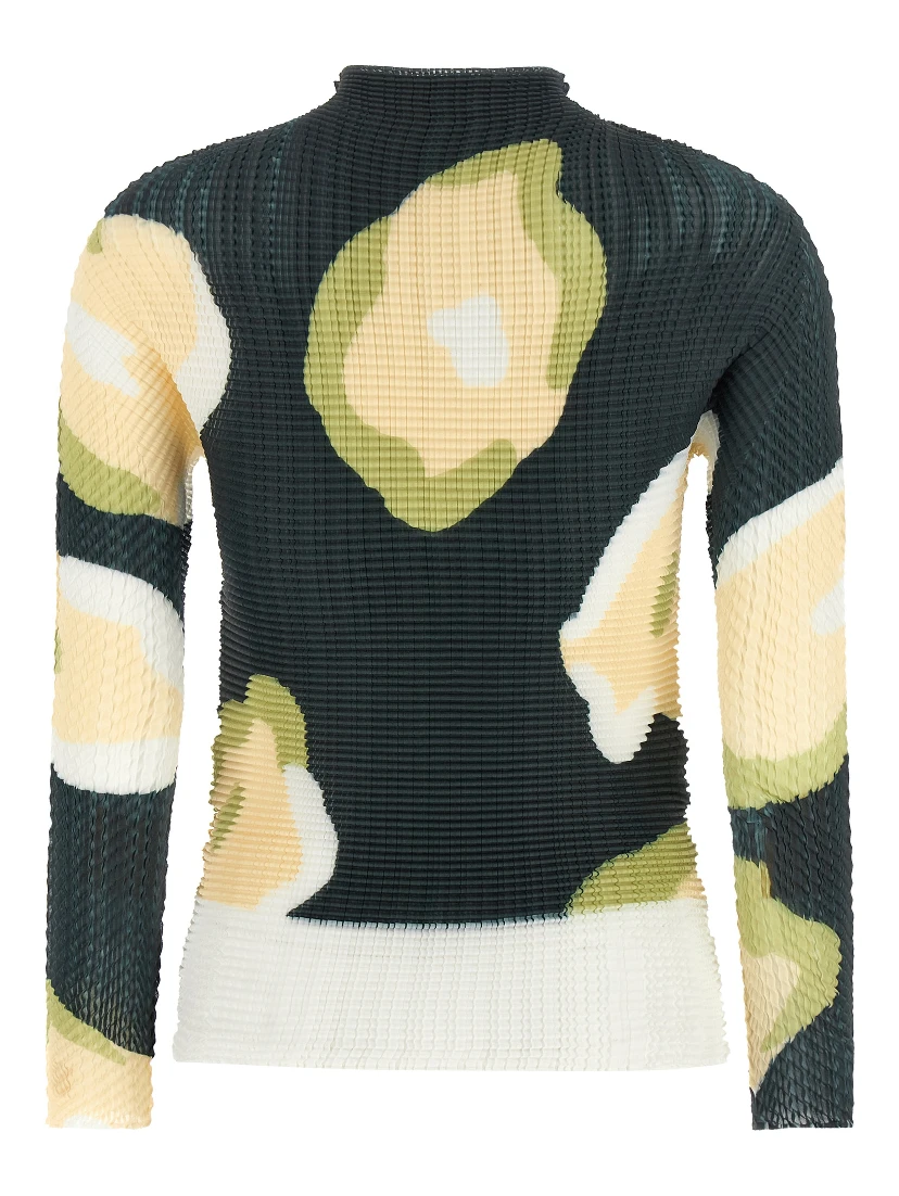 Multicolor Polyester Sweatshirt