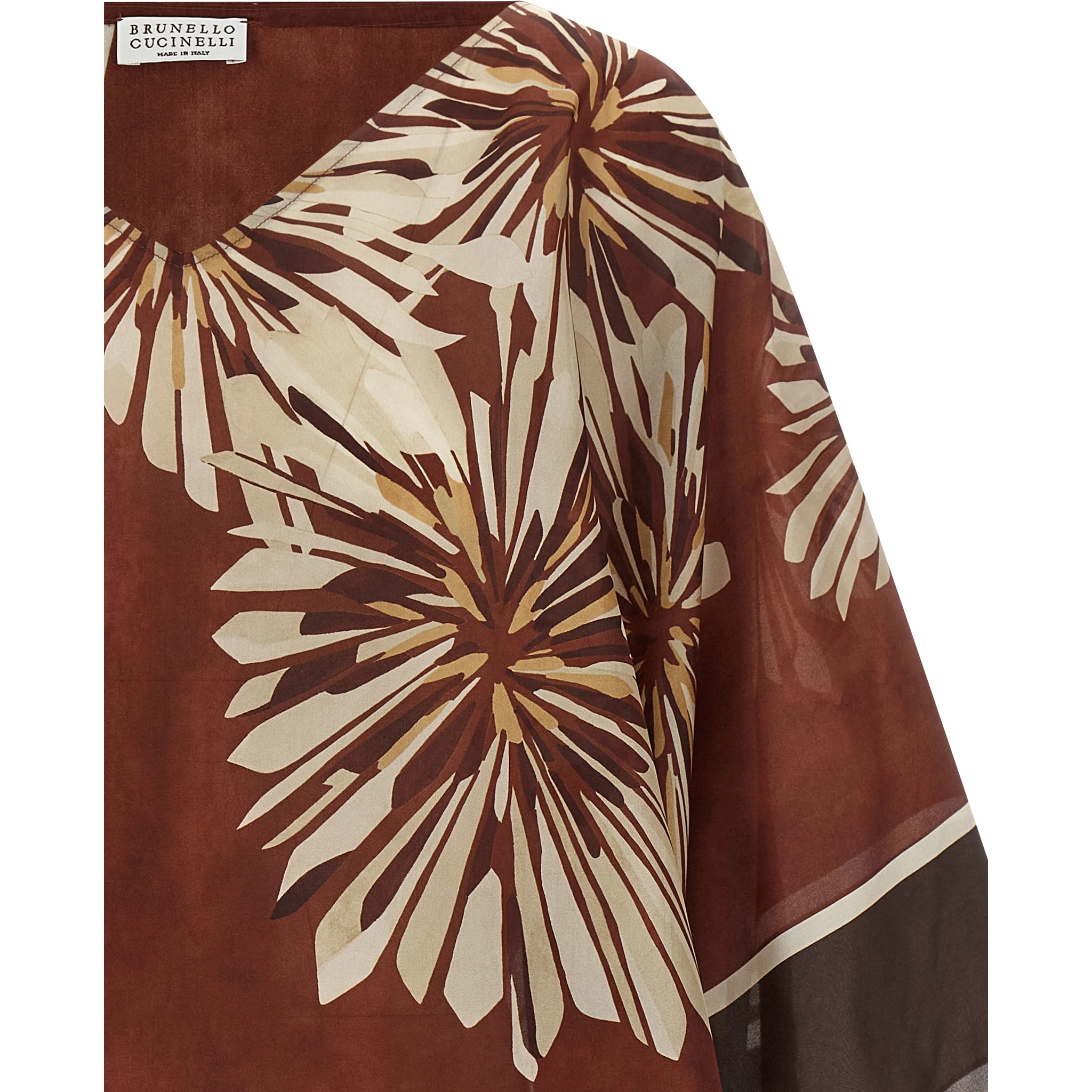 Bordeaux Silk Blouse