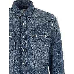 Blue Cotton Blouse