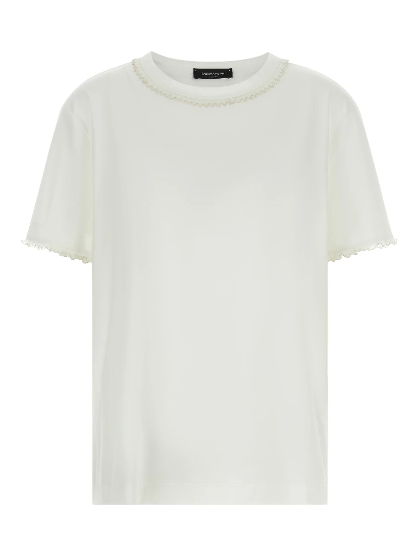 White Cotton T-Shirt