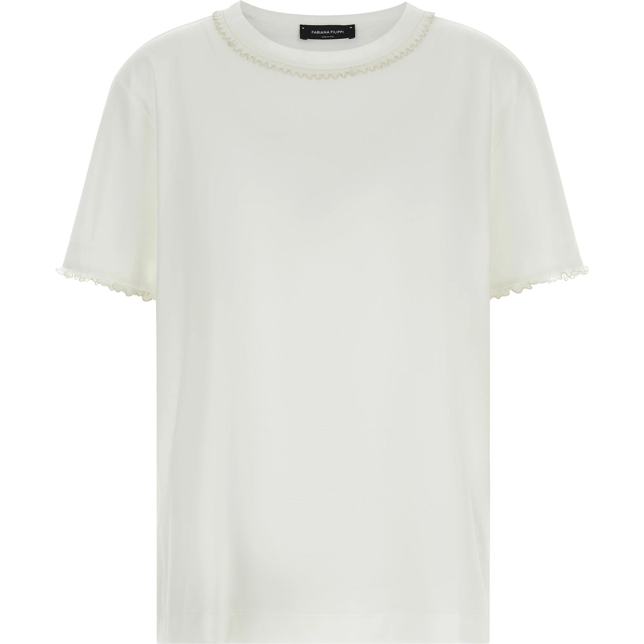 White Cotton T-Shirt