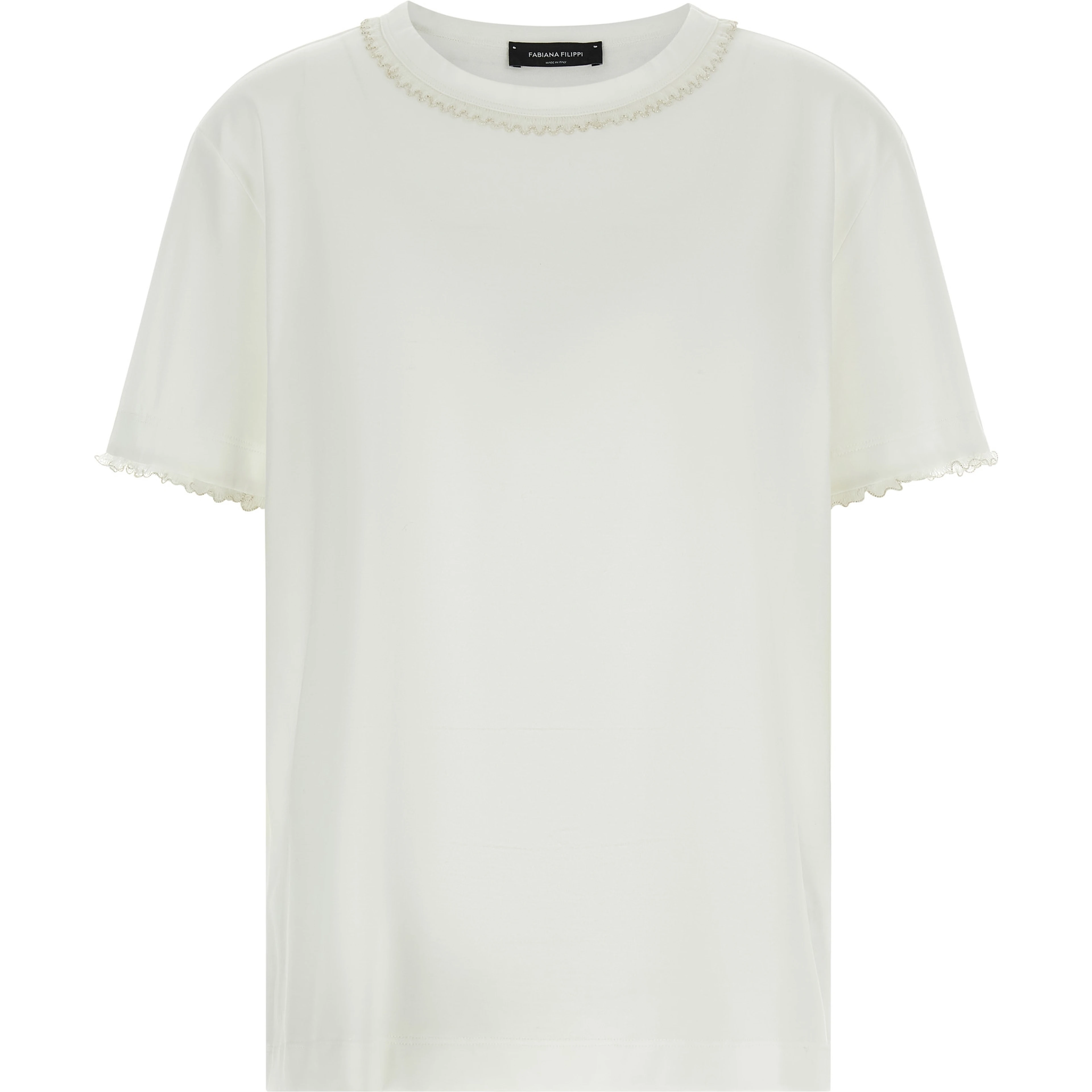 White Cotton T-Shirt