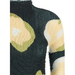 Multicolor Polyester Sweatshirt