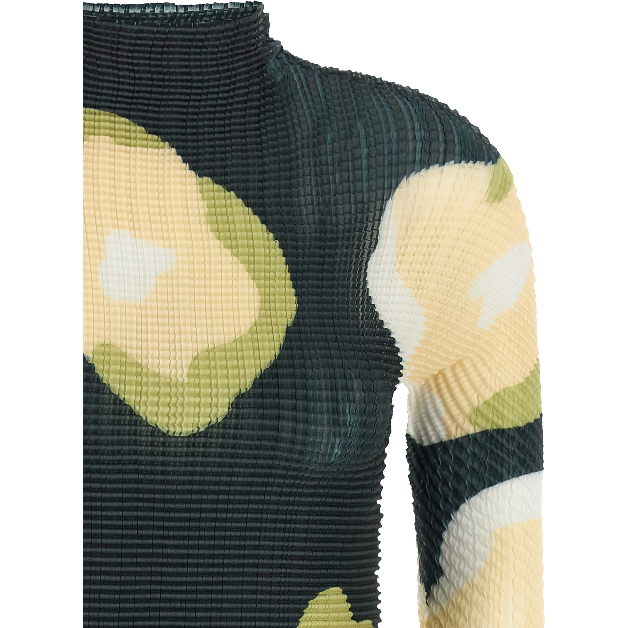 Multicolor Polyester Sweatshirt