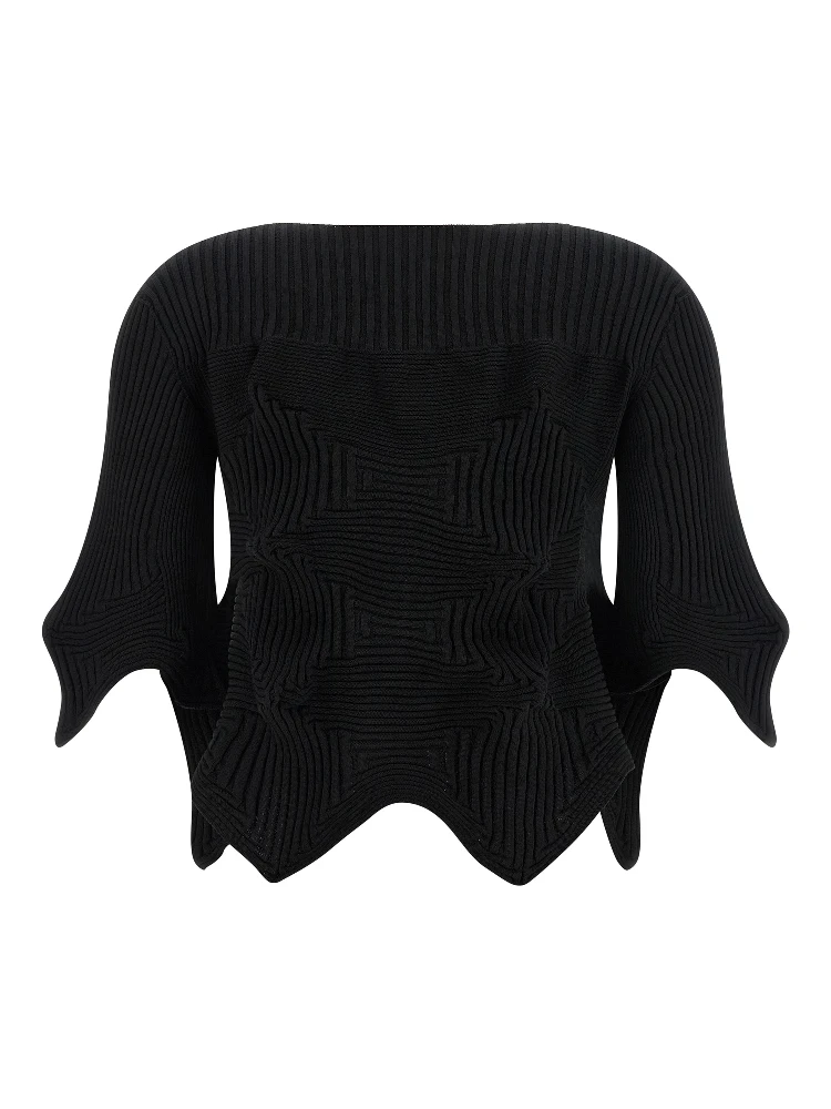Black Polyester Blouse alternative