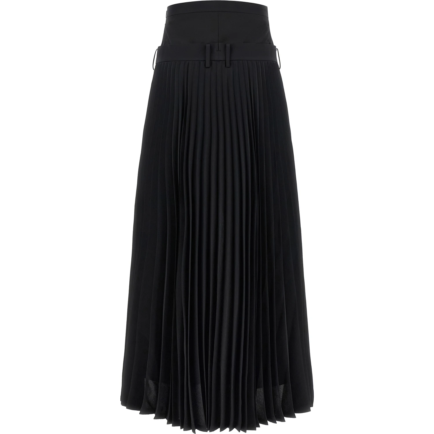 Black Wool Pants