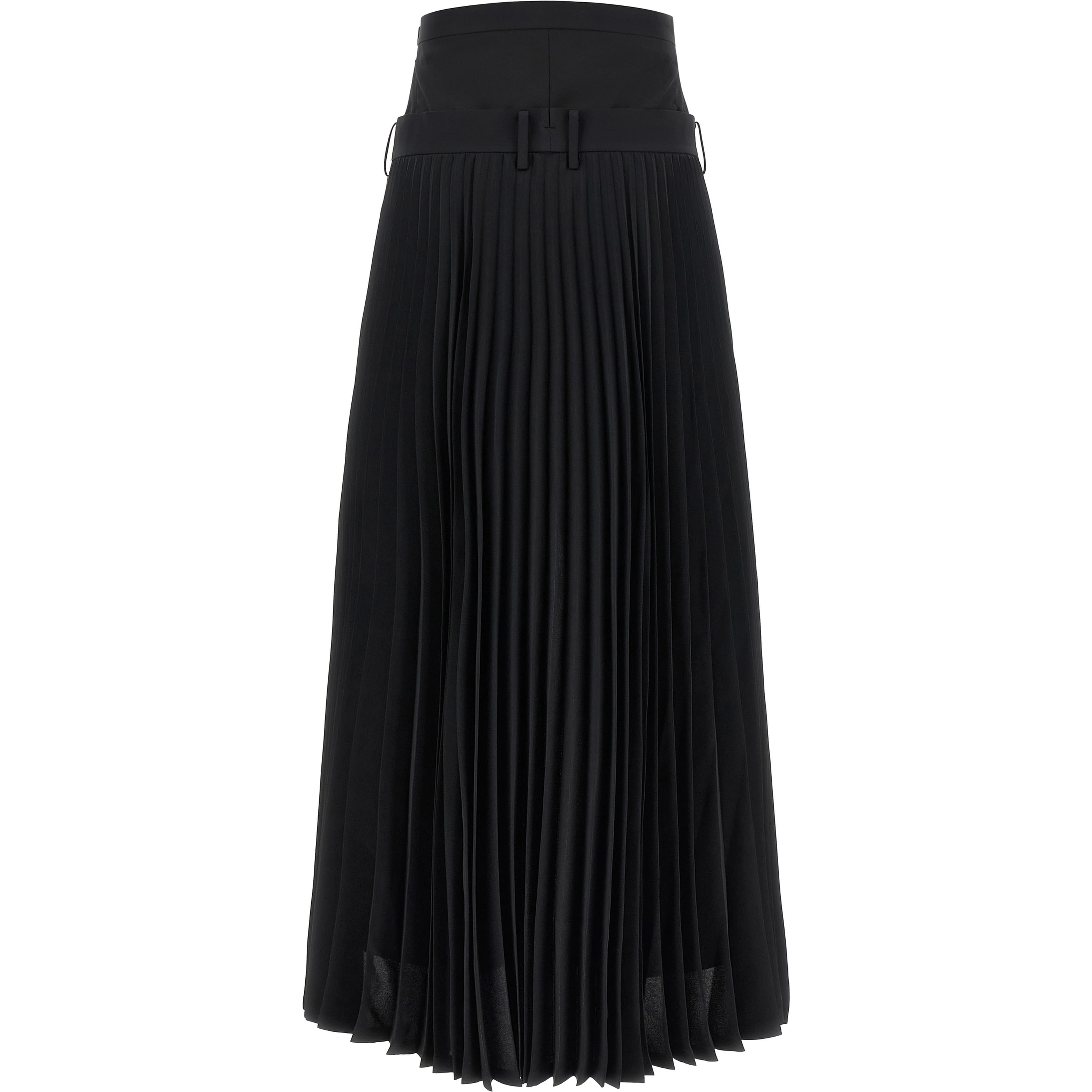 Black Wool Pants