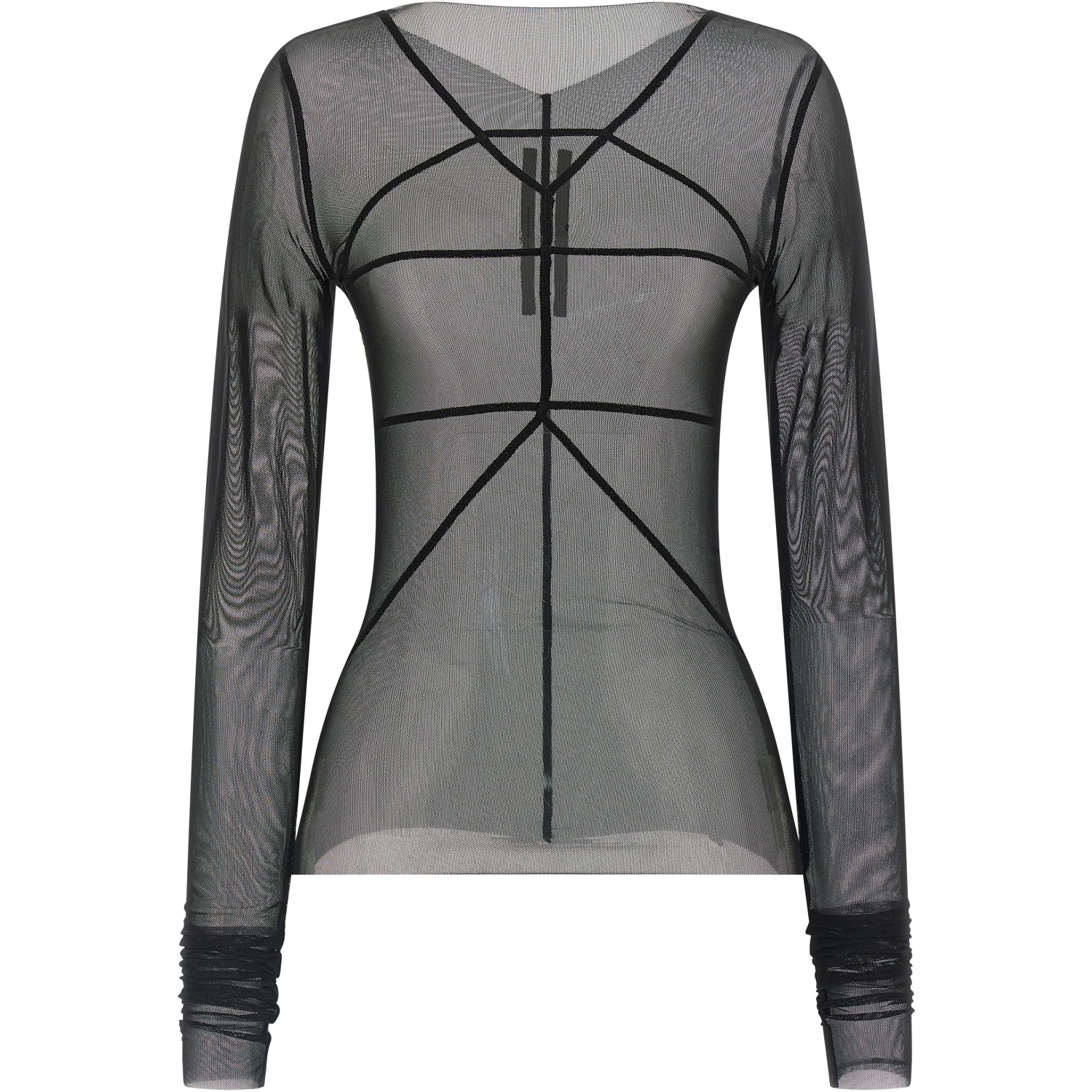 Black Nylon Cardigan