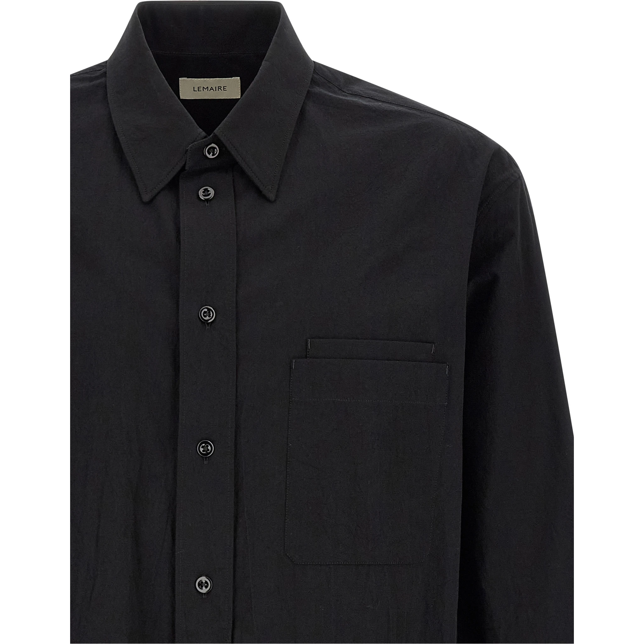 Black Cotton Blouse