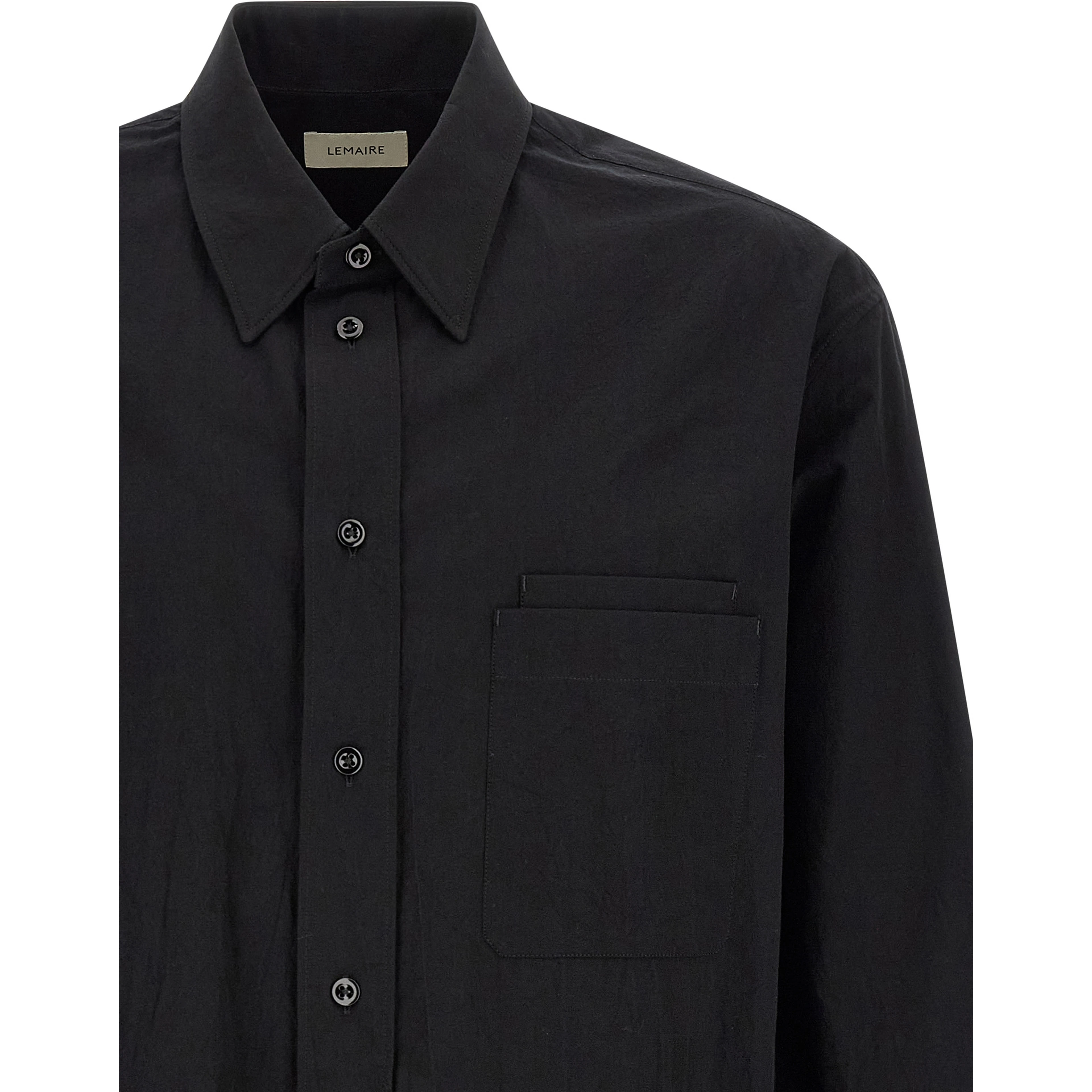 Black Cotton Blouse