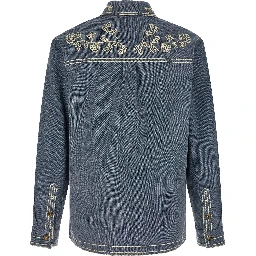 Blue Cotton Blouse
