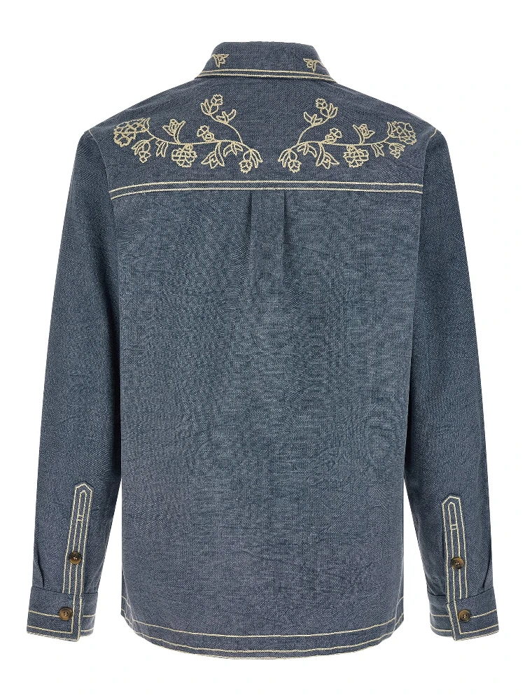 Blue Cotton Blouse alternative