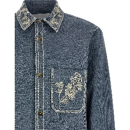 Blue Cotton Blouse