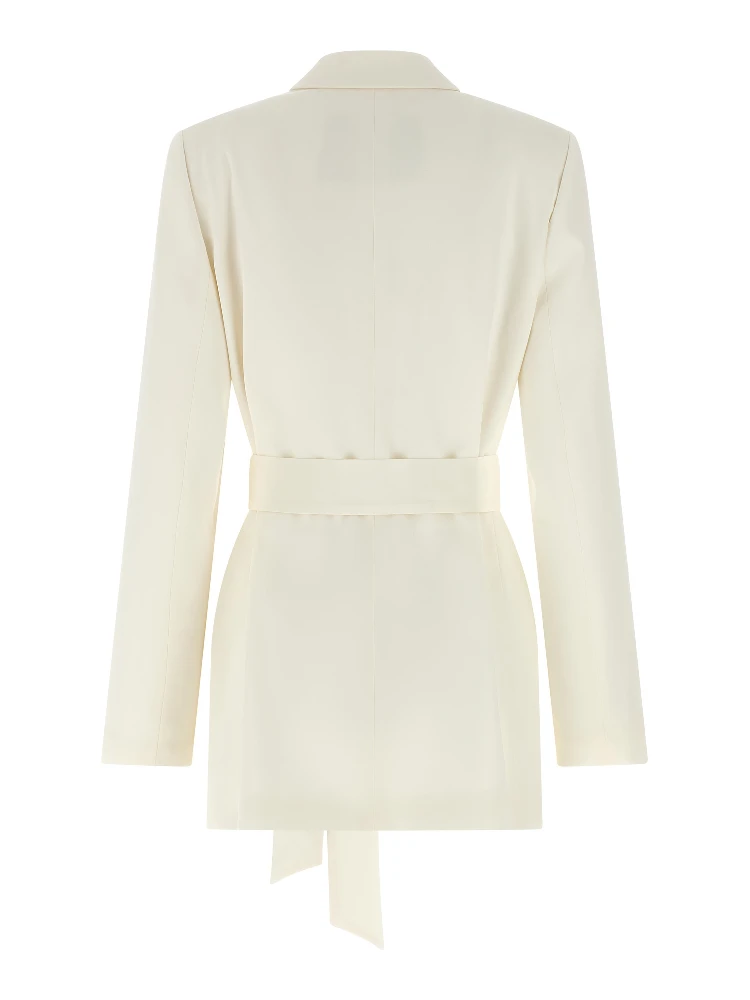 White Silk Blazer alternative