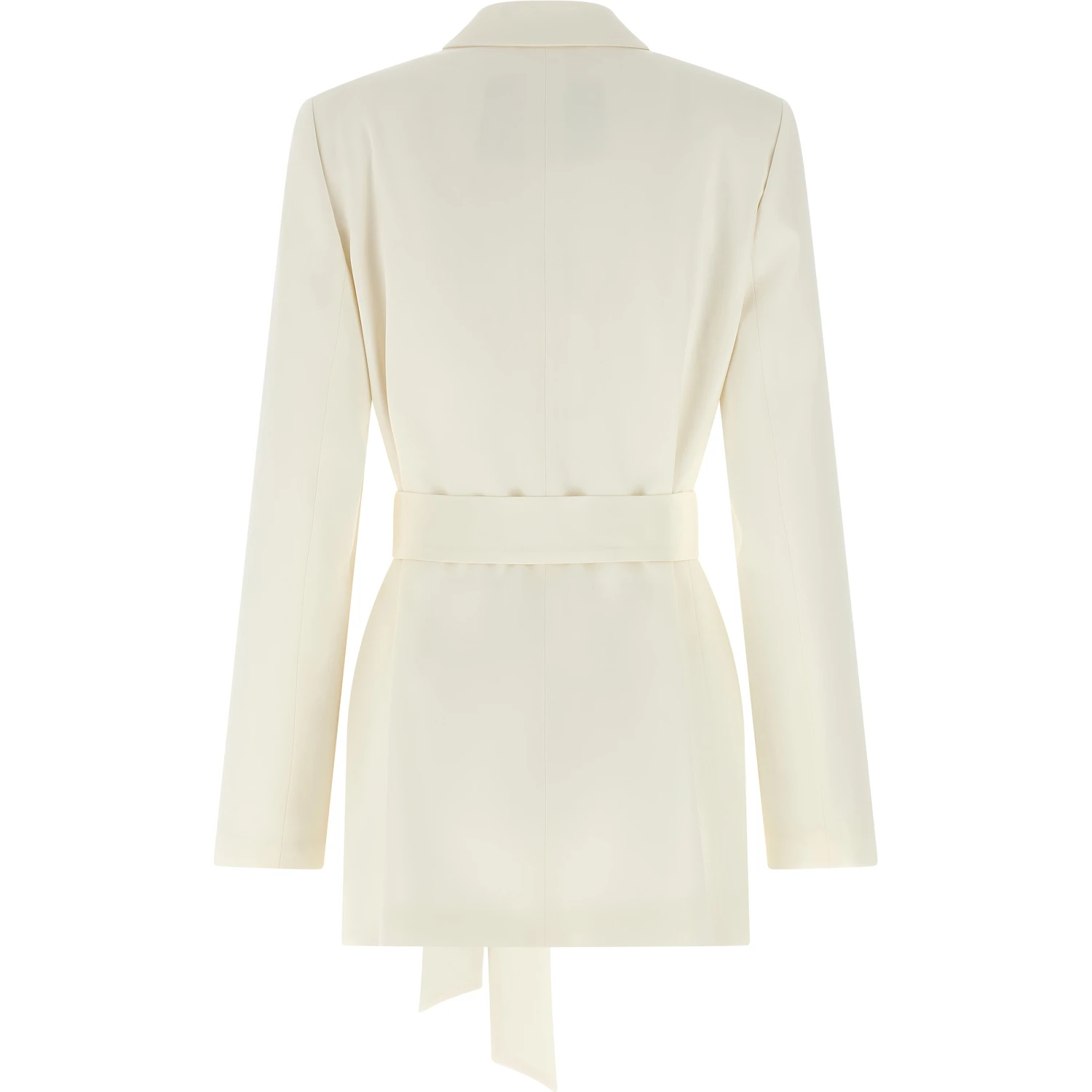 White Silk Blazer